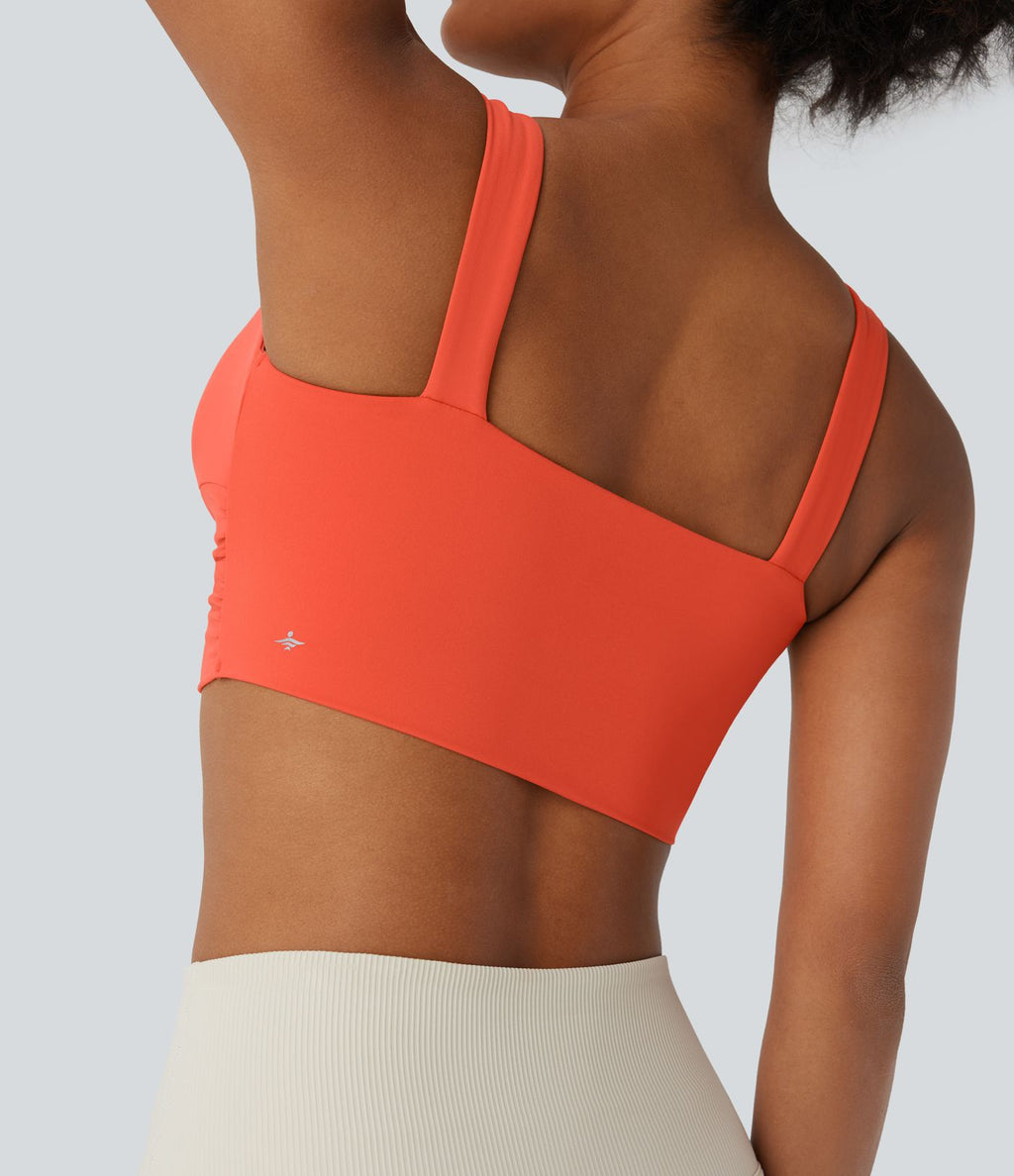 Brassière yoga SoftlyZero™ Airy maintien léger découpes effet frais InstantCool, bonnets E-G