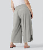 Pantalon tailleur gainant taille haute avec poches Halara Flex™