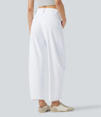 Pantalon barrel DayStretch taille haute avec poches