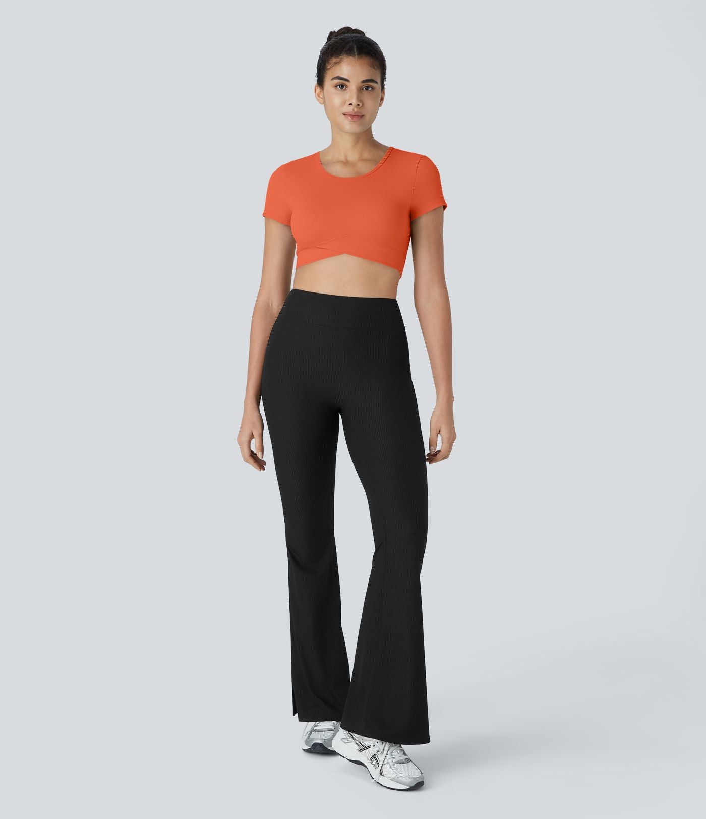 Softlyzero™ Plush Sports Top Ourlet Croisé