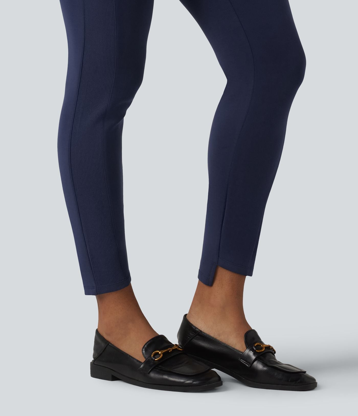 SpacerTek™ Pantalon casual skinny taille mi-haute avec poches