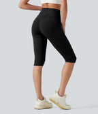 Legging corsaire de sport gainant Halara UltraSculpt™ taille haute, anti-roulis et gainant, avec poches