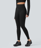 Legging yoga 7/8 gainant effet push-up taille haute sans couture OneForm Seamless Flow