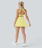 Softlyzero™ Airy Robe Sport Torsadée Dos Nu Édition Easy Peasy