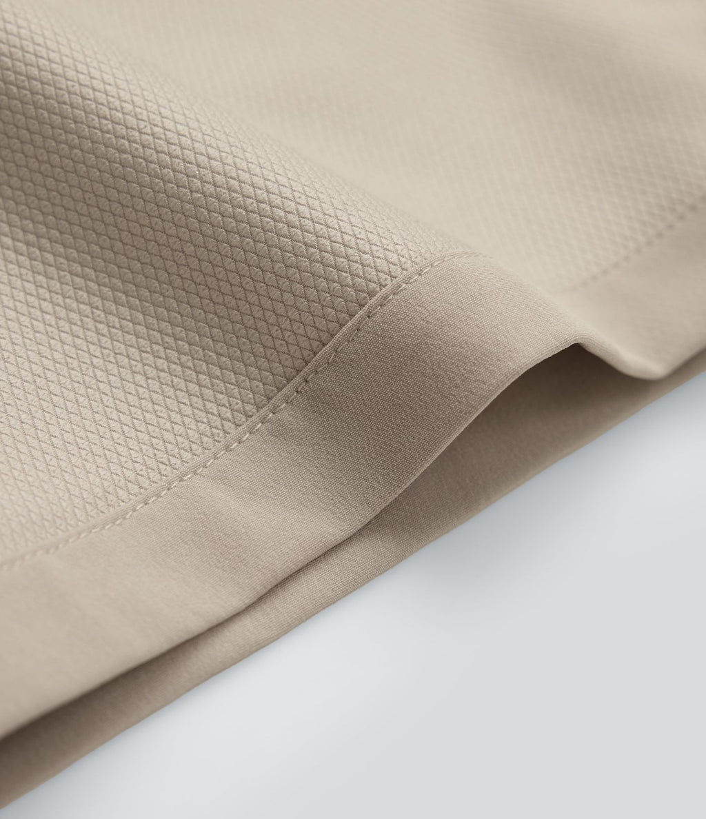 Short golf séchage rapide taille haute avec poches latérales - Poche pour tees de golf - UPF 40+