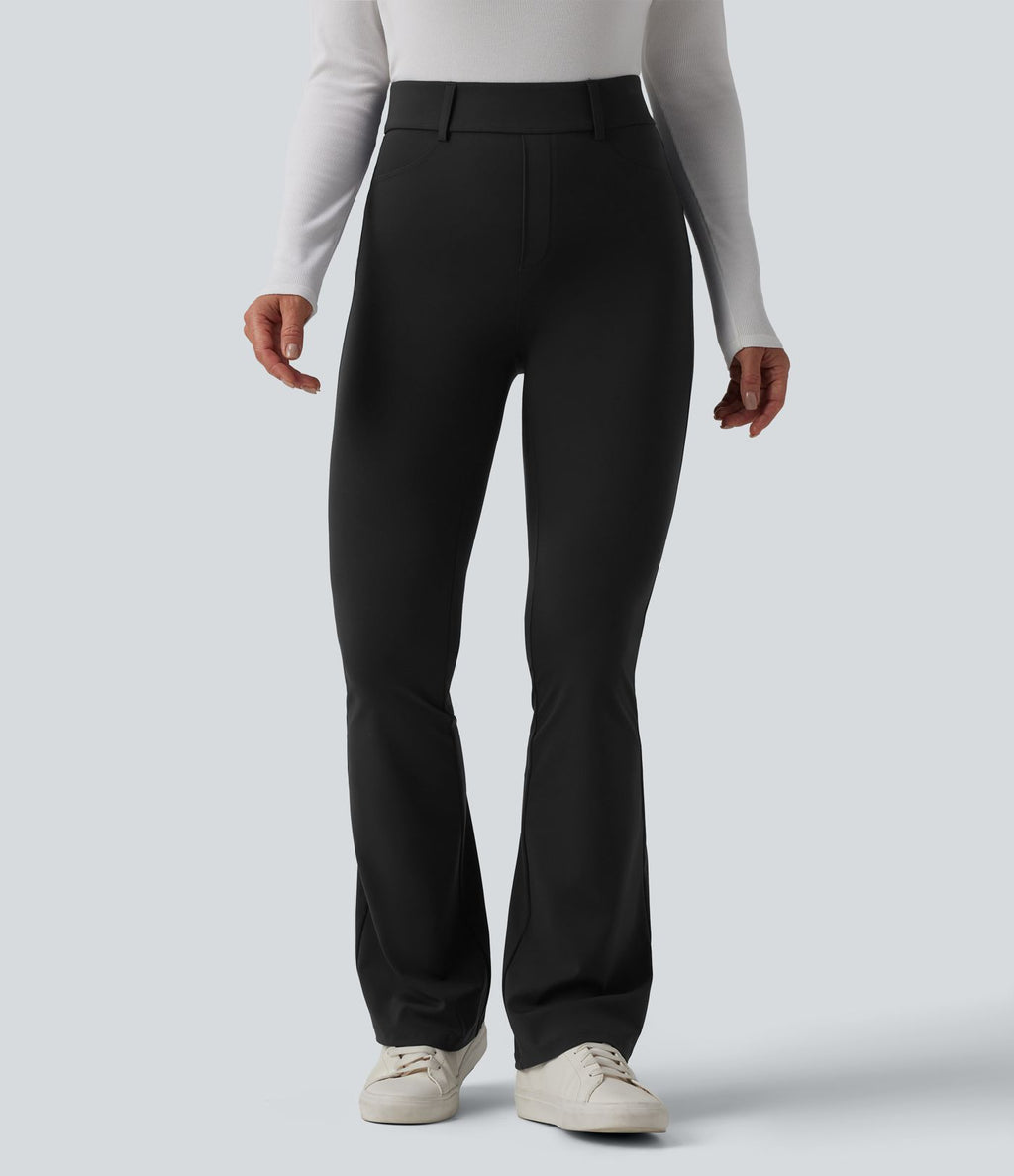 Legging décontracté bootcut Halara UltraSculpt™ taille haute avec poches