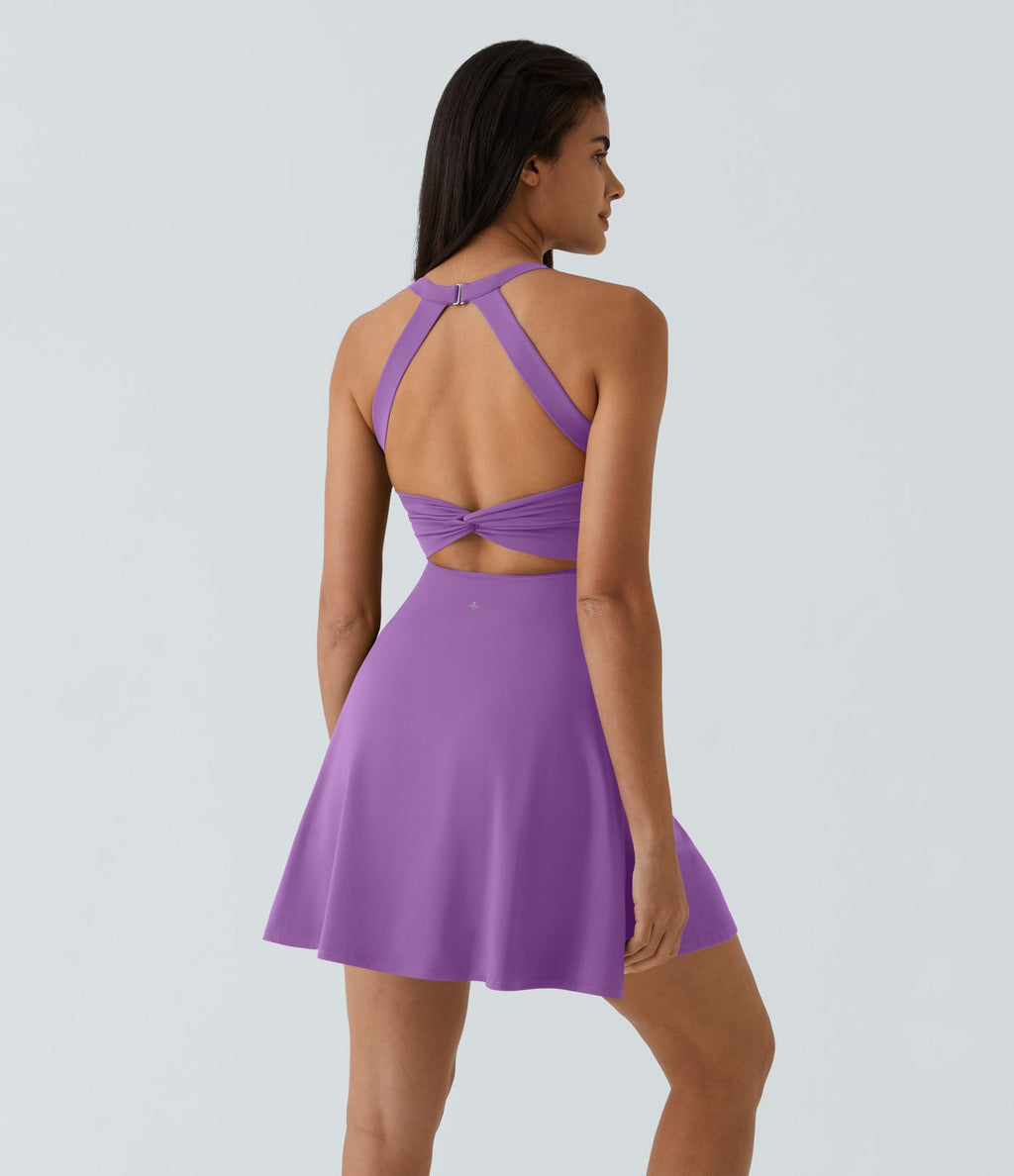 Robe Danse Sport Évasée Torsadée Dos Nu Plus Longue Easy Peasy Édition