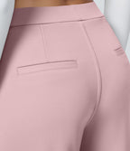 Pantalon tailleur Halara Flex™ DayStretch coupe droite taille haute avec poches