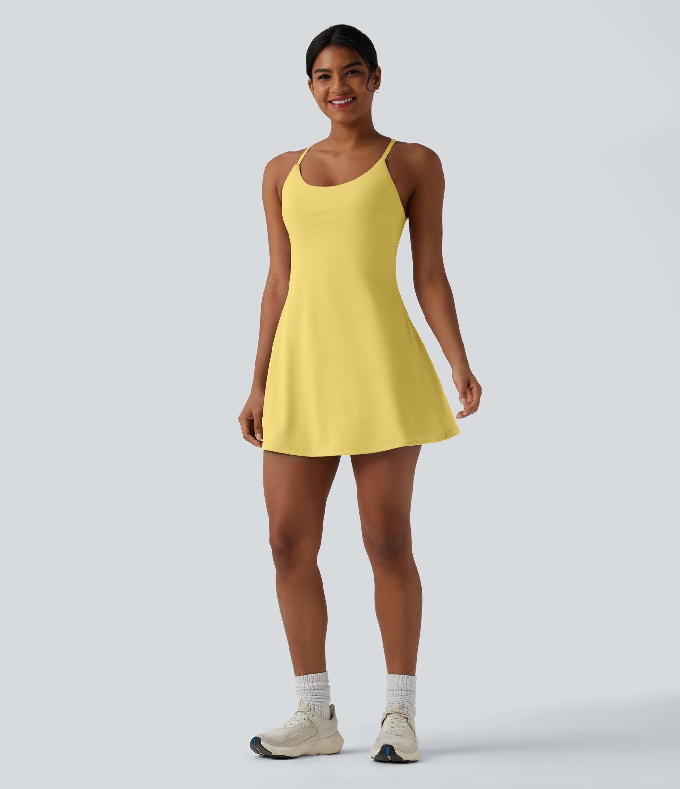 Robe sport SoftlyZero™ Plush ventre plat avec poches – Édition Easy Peasy