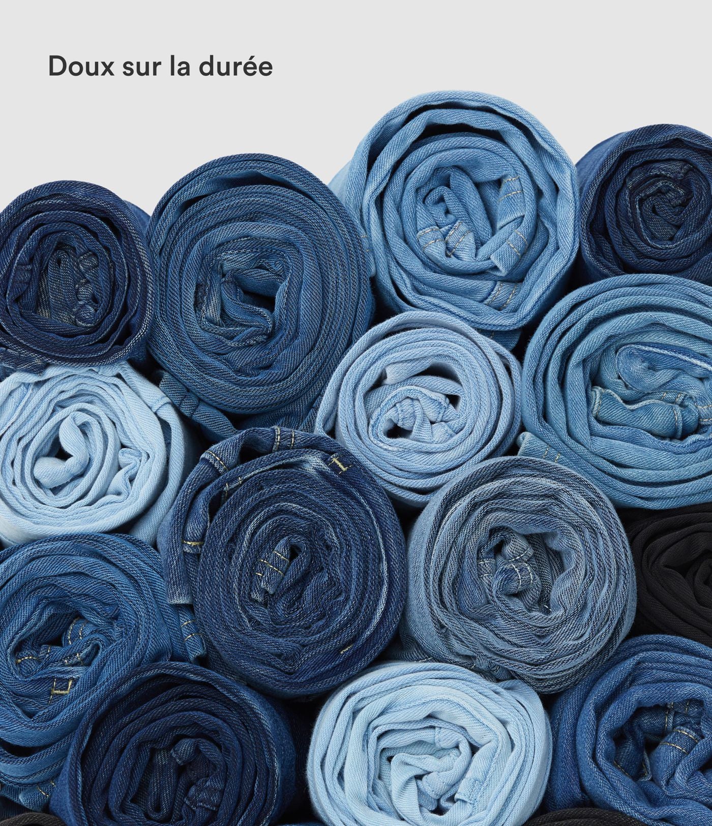 Halara Flex™ Short en denim taille mi-haute ourlet retroussé 12,5 cm avec poches