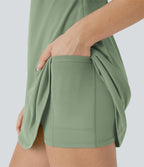 Robe de sport SoftlyZero™ Plush dos nu A-C