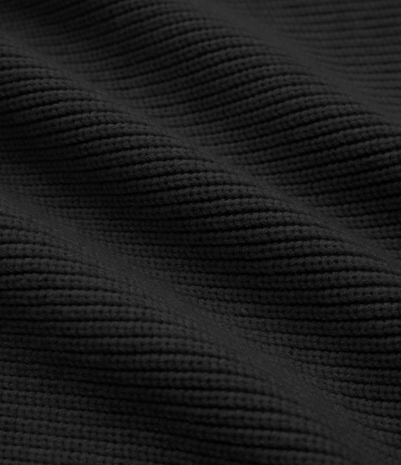 Pull décontracté à col montant et demi-zip à manches longues