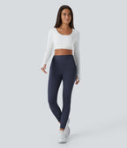 Legging thermique 7/8 Softlyzero™ taille haute coupe ajustée avec poches latérales