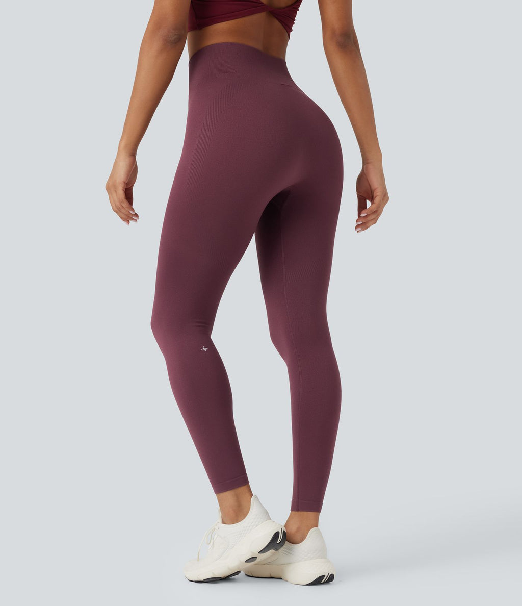 Legging yoga 7/8 taille haute sans couture OneForm Seamless Flow