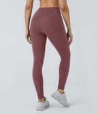 Patitoff™ 2.0 Legging Yoga Résistant Poils d'Animaux Taille Haute Croisée Poches Latérales