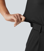 Combinaison de travail sans manches à col V avec poches - Édition Easy Peasy