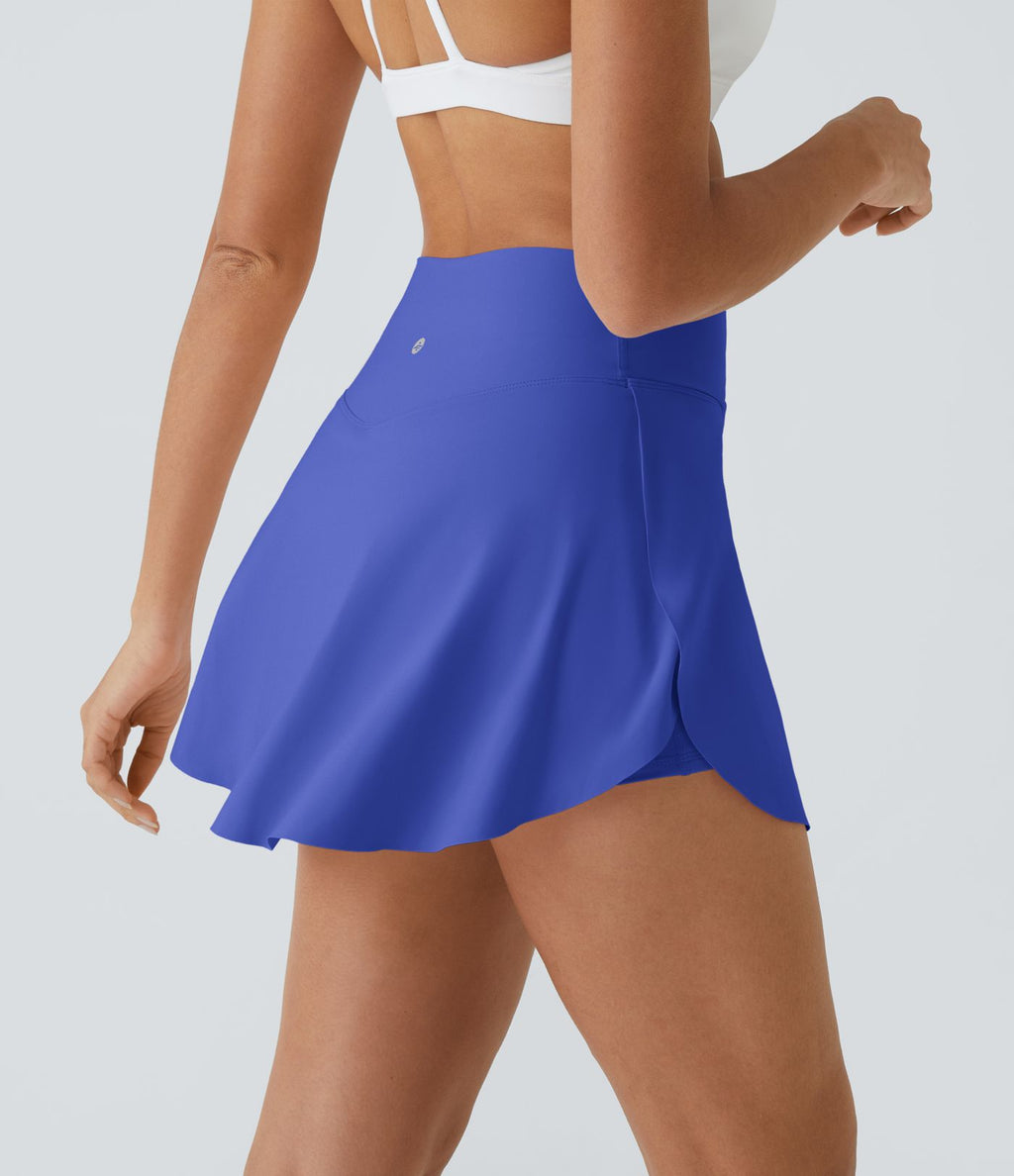 Jupe de tennis SoftlyZero™ Airy 2-en-1 avec poches latérales croisées effet frais InstantCool, Lucid, longueur allongée