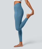 Softlyzero™ Legging Unis Poches Croisées