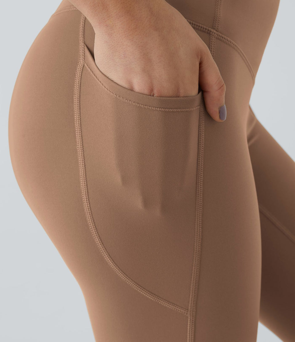 Legging d'entraînement gainant taille haute avec poches Halara UltraSculpt™