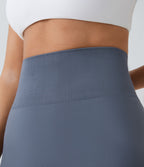 Legging taille haute froncé uni sans couture OneForm Seamless Flow
