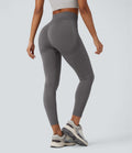 Legging yoga taille haute push-up froncé sans couture OneForm Seamless Flow