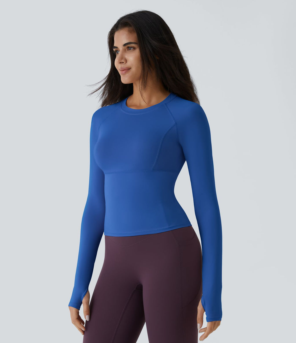Top Sport Yoga Uni Trous pour les Pouce