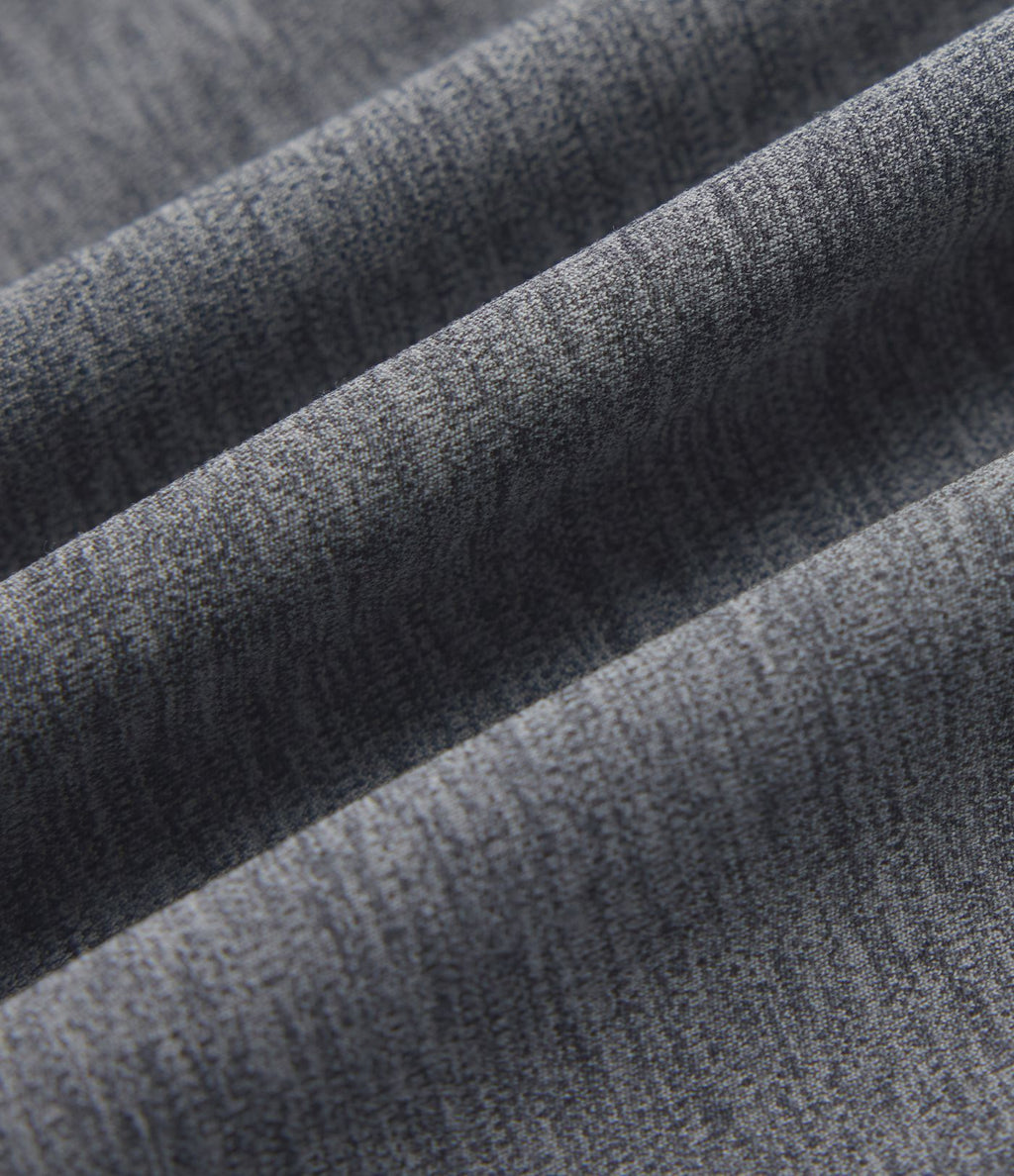 Pantalon droit taille haute à rayures séchage rapide avec poches