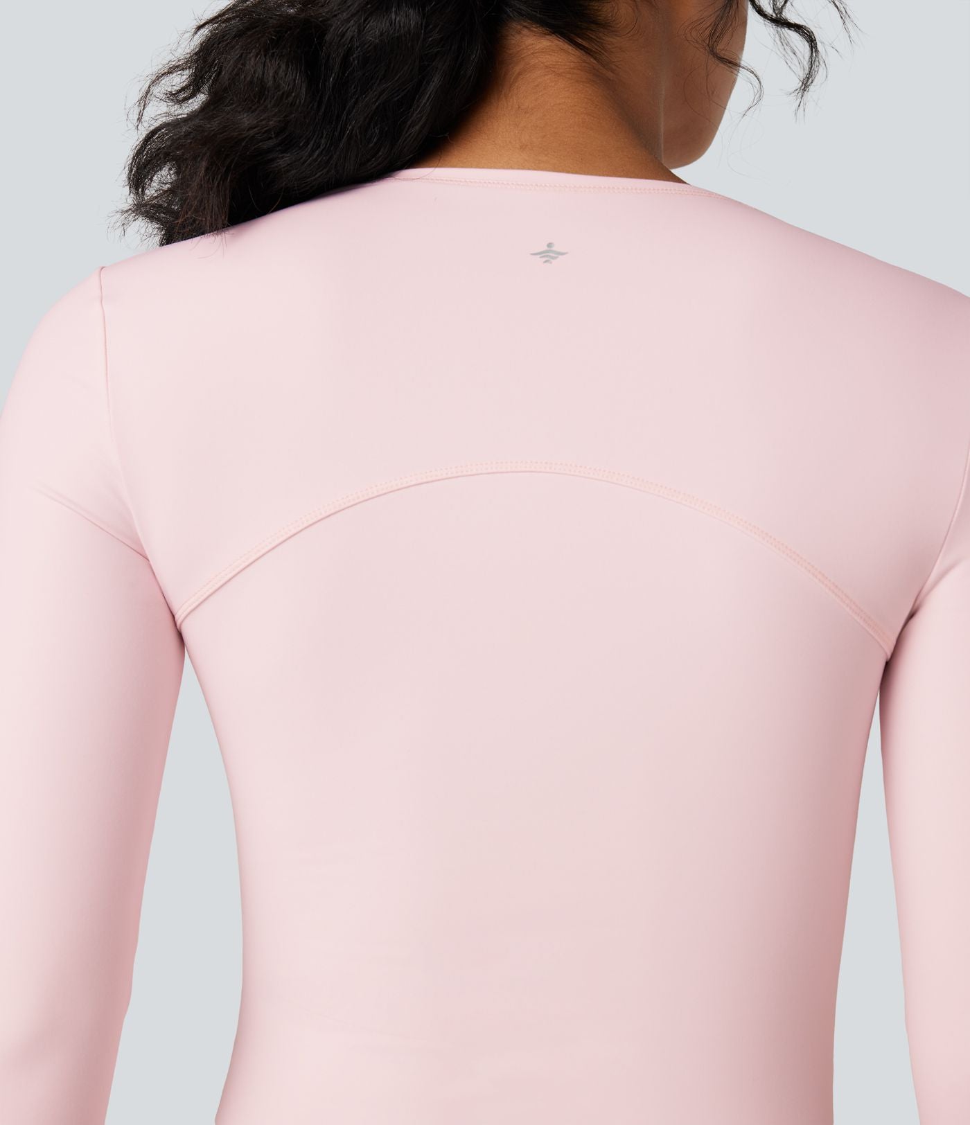 Top de sport yoga SoftlyZero™ Plush manches longues avec trous pouces