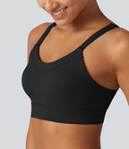 Brassière de sport d'entraînement maintien moyen avec bonnet spacer moulé