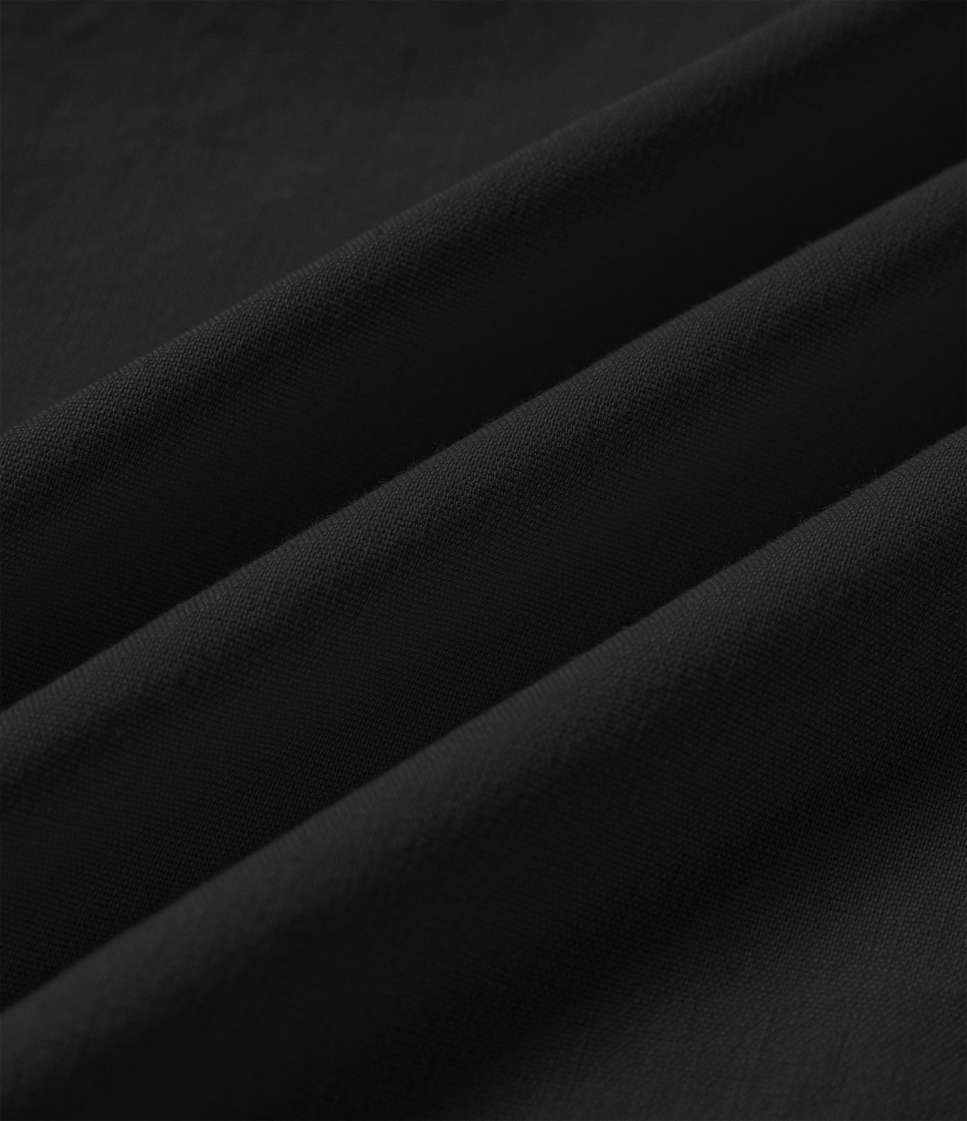 Blouse décontractée col V à mancherons en coton et lin