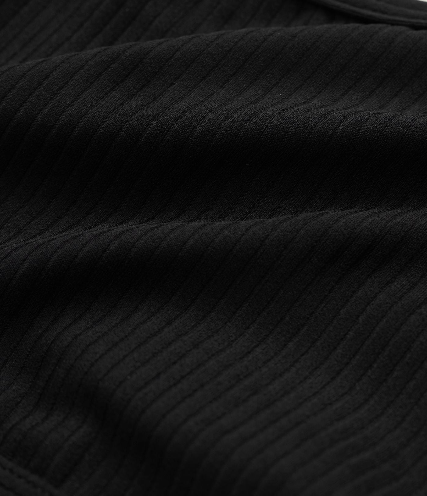 Brassière de sport yoga maille côtelée soutien léger à découpes bonnets A-D