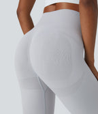 Legging yoga 7/8 taille haute froncé sans couture OneForm Seamless Flow