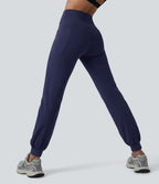Jogging danse SoftlyZero™ croisé taille haute avec poches - UPF50+