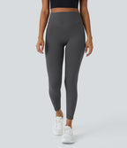Legging d'entraînement gainant galbant taille haute avec effet scrunch et poches Halara UltraSculpt™