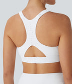 Brassière d'entraînement SpeedWave™ maintien moyen coques moulées perforée crochet ajustable séchage rapide E-G