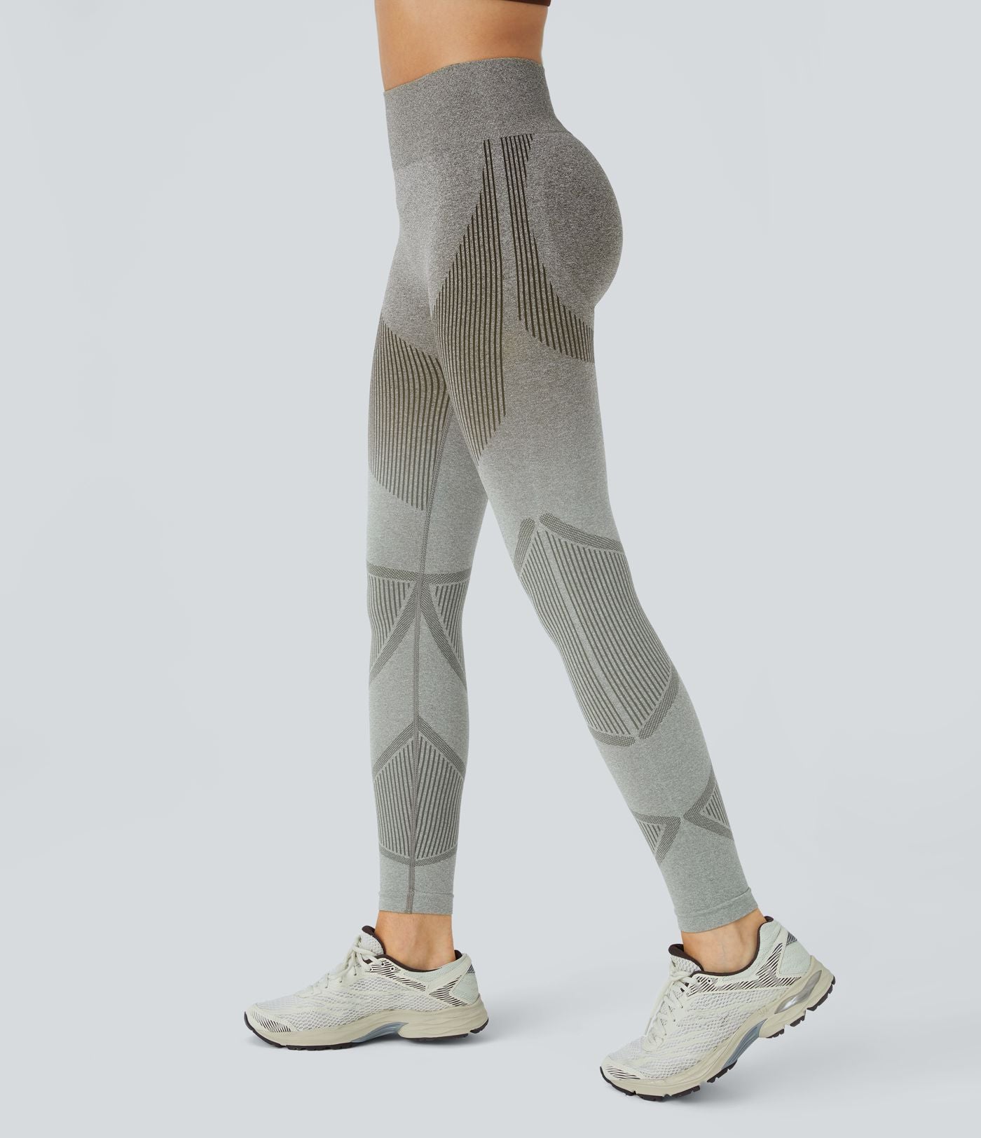 Legging running taille haute dégradé sans couture OneForm Seamless Flow