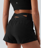 Breezeful™ Short de sport séchage rapide taille haute 7,5 cm avec poches