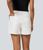 Short de travail taille moyenne avec poches