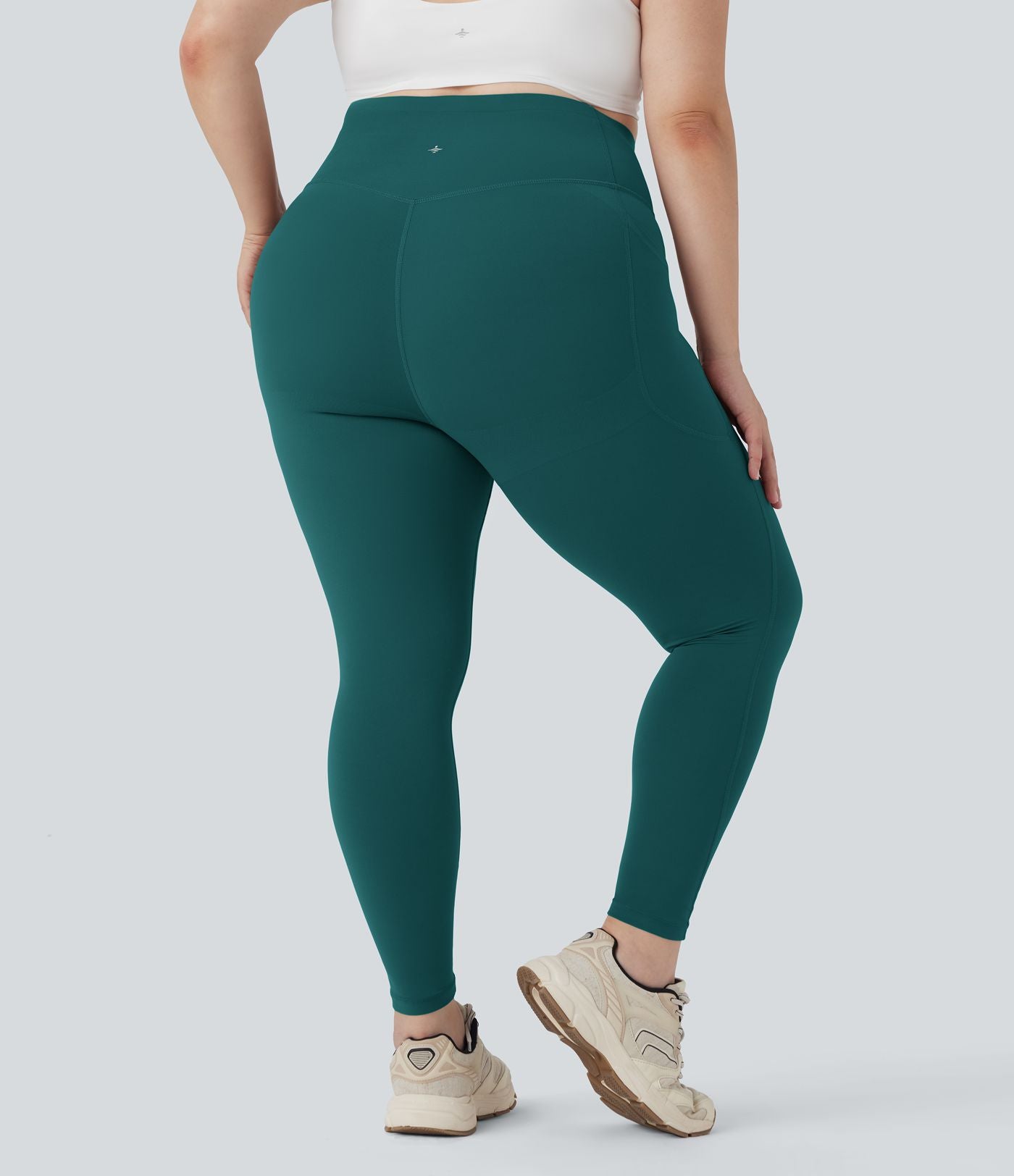 Legging d'entraînement gainant galbant taille haute grande taille avec poches Halara UltraSculpt™