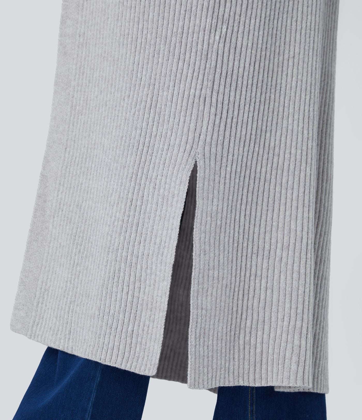 Cardigan long casual à capuche, manches longues et poches