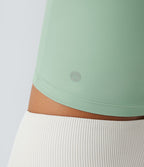 Softlyzero™ Plush Softlyzero™ Débardeur de Yoga Skinny Court à Encolure Carrée en Peluche