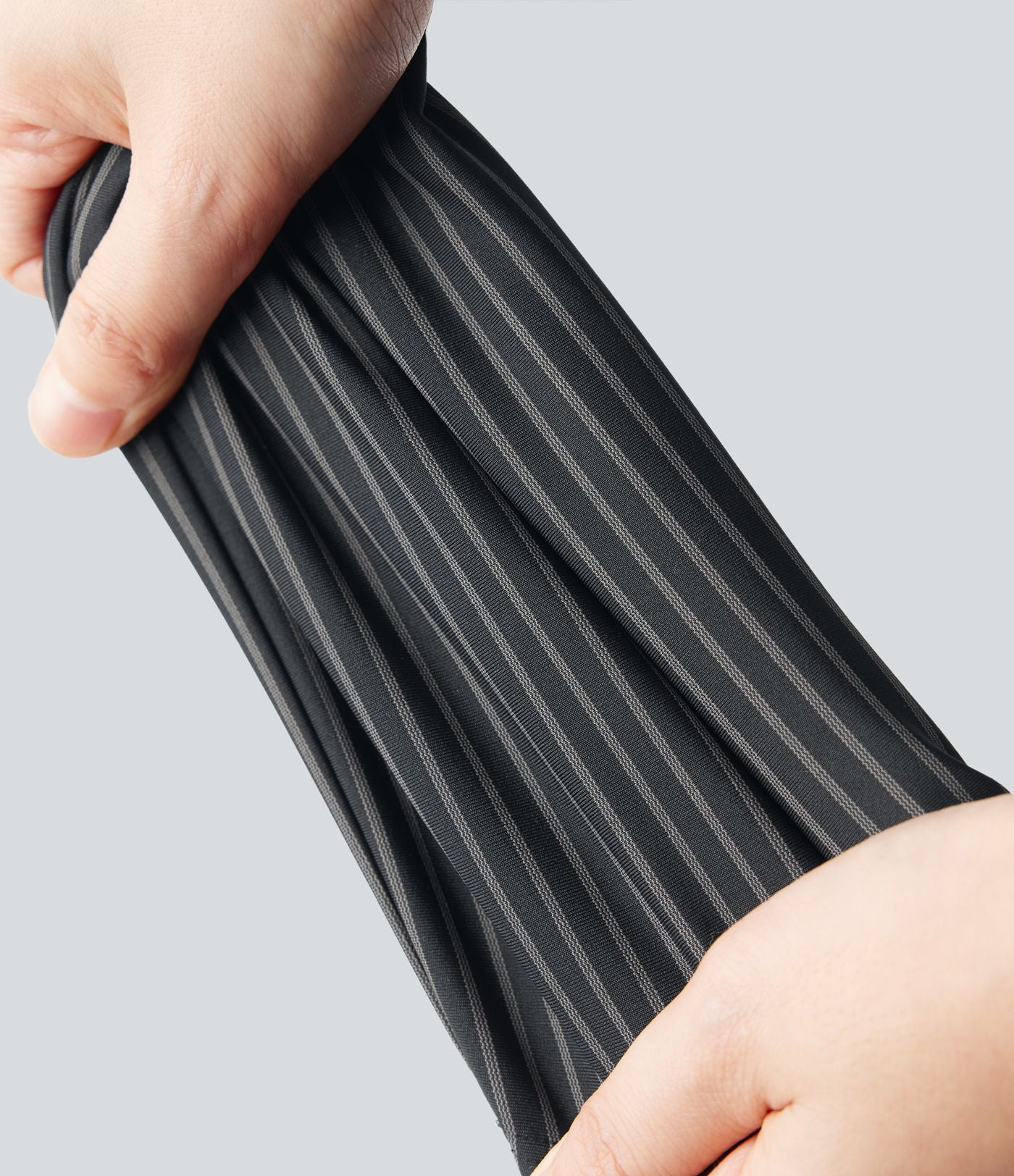 Pantalon de travail Halara Flex™ skinny à rayures, taille haute, avec poches