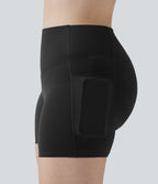Short cycliste grande taille Halara UltraSculpt™ 12,5 cm taille haute effet push-up gainant sculptant avec poches