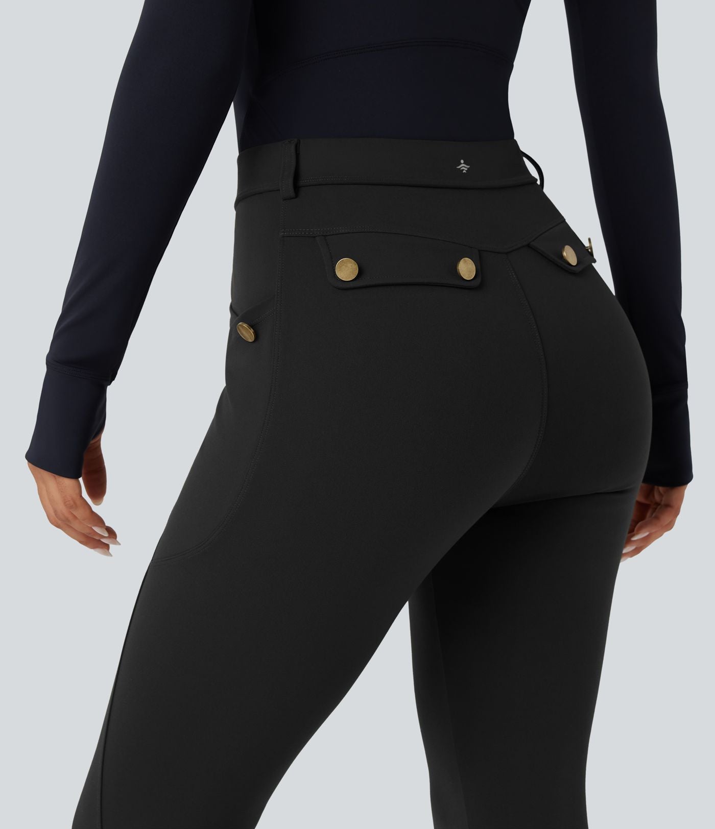 Pantalon ajusté taille haute DayStretch avec poches