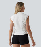 Chemise de travail sans manches portefeuille