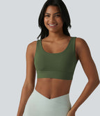 Brassière de sport Halara UltraSculpt™ maintien moyen dos nu avec boucle ajustable et brassière intégrée