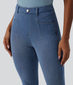 Jegging Halara Flex™ gainant casual taille haute avec poches