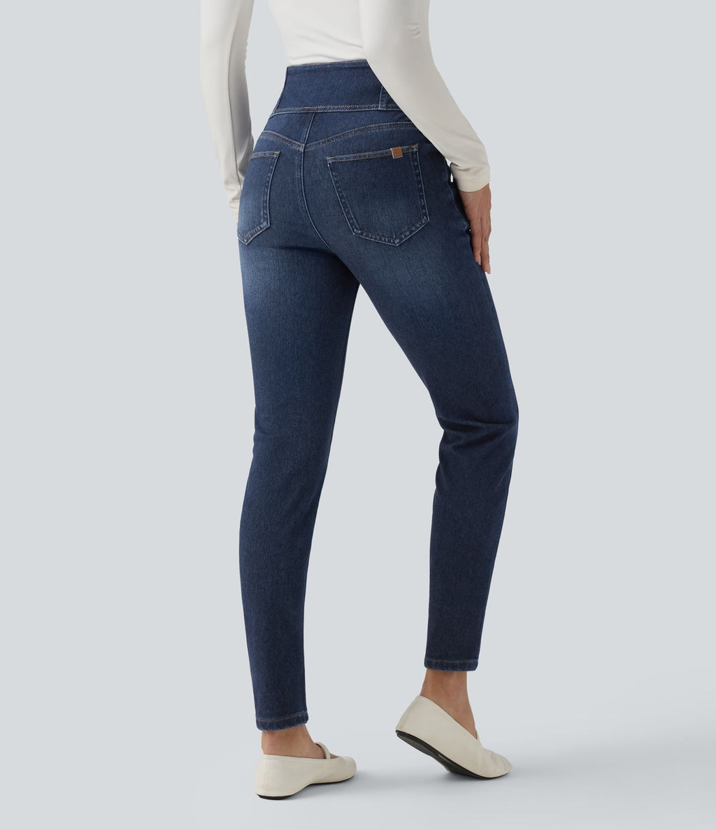 Jean skinny Halara Flex™ taille haute avec poches