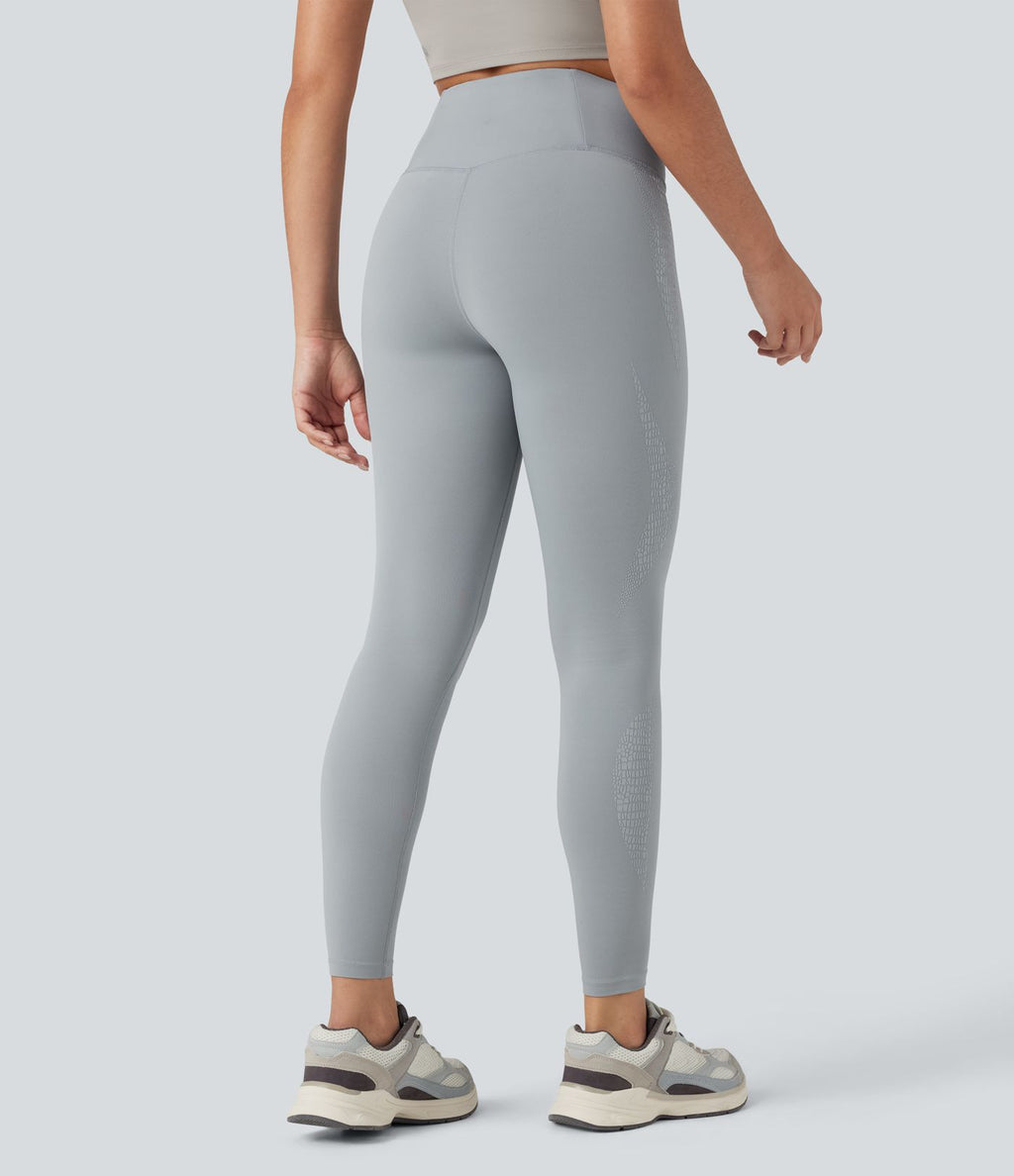 Legging yoga SoftlyZero™ 7/8 skinny taille haute croisée avec poches - UPF50+