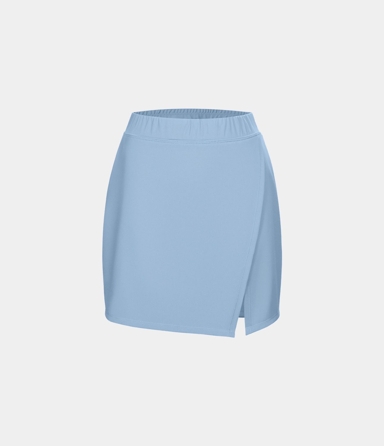 Softlyzero™ Airy Jupe Tennis Toucher Frais 2 en 1 avec Coupe Latérale et Poche Latérale - Pureté - UPF50+
